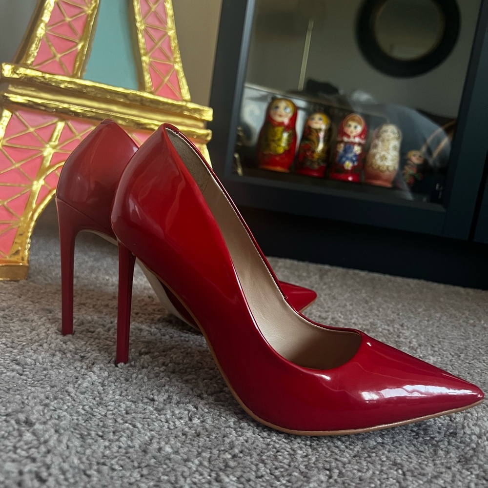 Steve Madden Red Heels